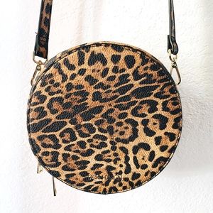 Fawn Design Leopard Circle Bag